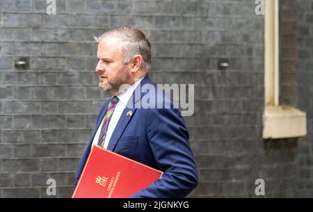 Londres, Royaume-Uni. 12th juillet 2022. Andrew Stephenson le député se présente à une réunion du Cabinet au 10 Downing Street London. Crédit : Ian Davidson/Alay Live News Banque D'Images