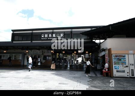 Vacances dans la région de Kansai au Japon pendant pré-Covid. Banque D'Images