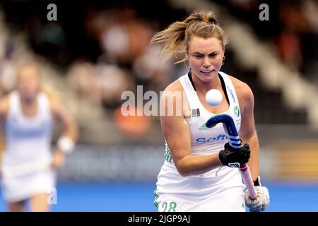 Amsterdam, pays-Bas. 12th juillet 2022. AMSTERDAM - Deidre Duke (IRL) pendant le match entre l'Irlande et la Chine aux championnats du monde de hockey au stade Wagener, sur 12 juillet 2022 à Amsterdam. Credit: ANP/Alamy Live News Banque D'Images