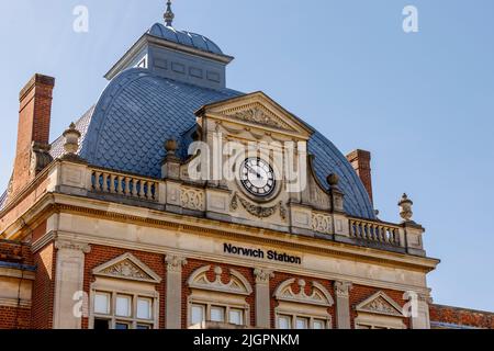 Norwich, Norfolk Photographie locale Banque D'Images