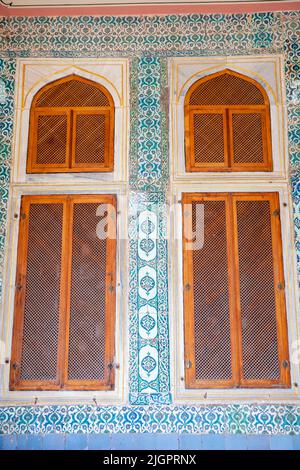 Cour de la Reine mère, Harem de Topkapi, Palais de Topkapi, Istanbul, Turquie, Asie occidentale Banque D'Images