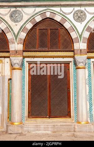 Cour de la Reine mère, Harem de Topkapi, Palais de Topkapi, Istanbul, Turquie, Asie occidentale Banque D'Images