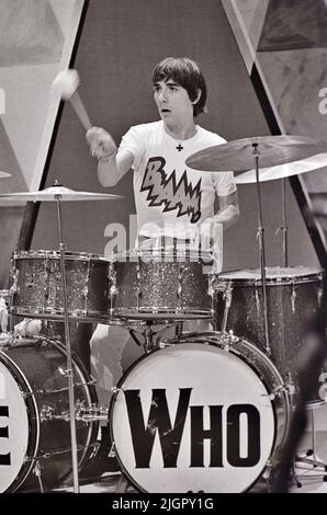 LE QUI sur prêt, stable, allez ! En 1966 - Keith Moon. Banque D'Images