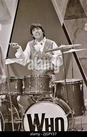 LE QUI sur prêt, stable, allez ! En 1966 - Keith Moon. Banque D'Images