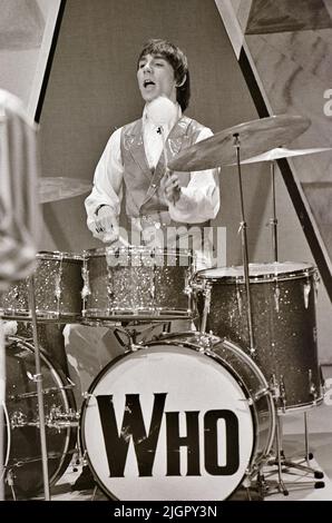 LE QUI sur prêt, stable, allez ! En 1966 - Keith Moon. Banque D'Images