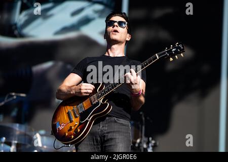 Londres, Royaume-Uni - 9 juillet 2022 : Kelly Jones de Stereophonics au American Express British Summertime à Hyde Park, Londres Banque D'Images
