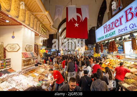 Spice Bazaar, Istanbul, Turquie, Asie occidentale Banque D'Images