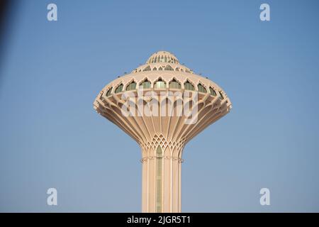 Vue sur la corniche Al Khobar le matin. Ville Khobar, Water Tower Arabie Saoudite Banque D'Images