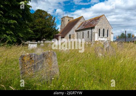 Église Amberley, Arundel, West Sussex Banque D'Images