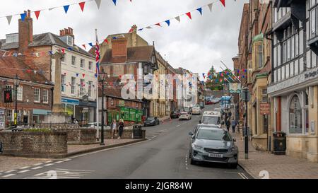 Arundel City Street Scene Banque D'Images