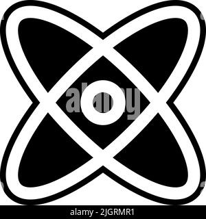 Icône de retour à la science de l'école . Illustration de Vecteur