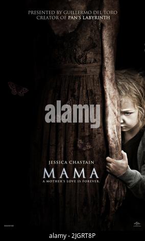 POSTER DE FILM, MAMA, 2013 Banque D'Images