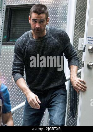 COLIN FARRELL, HOMME MORT EN BAS, 2013 Banque D'Images