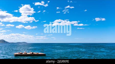 XAVIER SAMUEL, ROBIN WRIGHT, James FRECHEVILLE, Naomi Watts, adorent, 2013 Banque D'Images