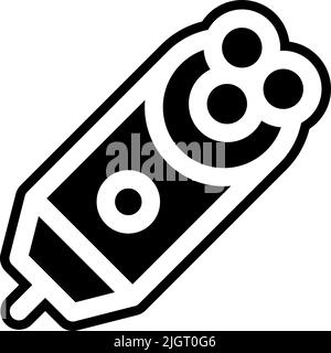 Coiffeur et salon de coiffure rasoir électrique icône . Illustration de Vecteur