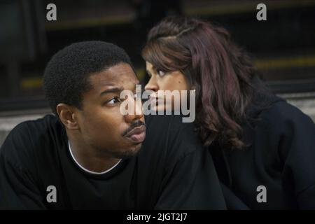 STATION FRUITVALE, 2013, MICHAEL B. JORDAN, MELONIE DIAZ Banque D'Images