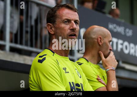 Gary Rowett directeur de Millwall lors du match d'avant-saison entre Dartford et Millwall à Princes Park, Dartford, le mardi 12th juillet 2022. (Credit: Tom West | MI News) Credit: MI News & Sport /Alay Live News Banque D'Images