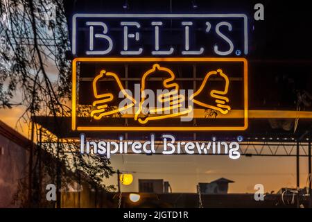 Tucson, Arizona, États-Unis - 16 octobre 2021 : The Bell Brewery Banque D'Images