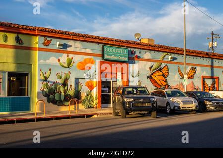 Tucson, AZ, États-Unis - 16 octobre 2021 : le centre de dons à titre gracieux Banque D'Images