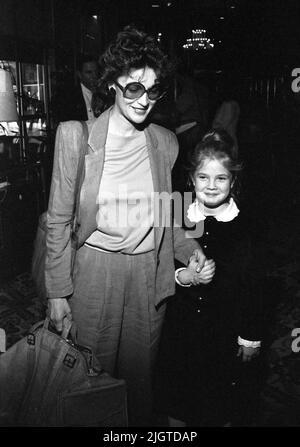 Jaid Barrymore et Drew Barrymore au deuxième salon de mode annuel de la