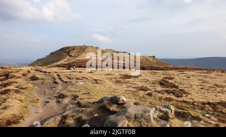 Photographie de paysage de Hope Valley situé dans le parc national Peak District - Angleterre Banque D'Images