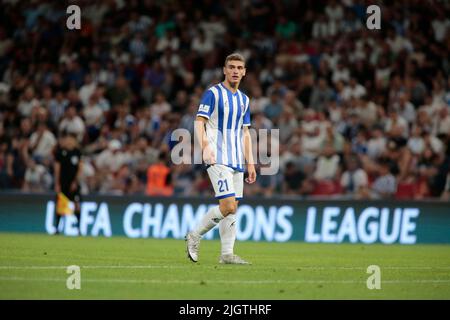 Kf Tirana team during the first round of UEFA Champions League 2022-2023,  football match between Kf Tirana and F91 Dudelange at Air Albania Stadium  Stock Photo - Alamy