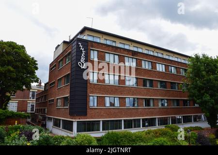 Chester, Royaume-Uni : Aug 6, 2018 : Roomzzz aparthotel à Chester. Chambres d'hôtel inhabituel dans le style d'appartements. L'hôtel dispose d'un certain nombre de suites penthouse. Banque D'Images