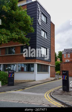 Chester, Royaume-Uni : Aug 6, 2018 : Roomzzz aparthotel à Chester. Chambres d'hôtel inhabituel dans le style d'appartements. L'hôtel dispose d'un certain nombre de suites penthouse. Banque D'Images