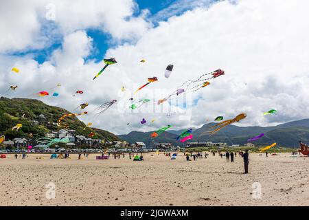 Festival de cerf-volant, Barmouth, pays de Galles du Nord Banque D'Images