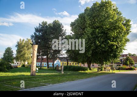 Petit parc à Großschönau, Waldviertel, Autriche Banque D'Images