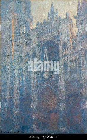 Le portail de la cathédrale de Rouen à la lumière du matin. Claude Monet. 1894. Banque D'Images