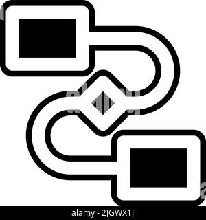 Icône diagramme et diagramme . Illustration de Vecteur