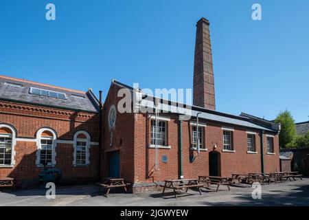 Twyford Waterworks, une station de pompage et de purification de l'eau Edwardian préservée dans le Hampshire, en Angleterre, au Royaume-Uni. Attraction touristique, musée Banque D'Images