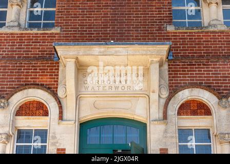 Twyford Waterworks, une station de pompage et de purification de l'eau Edwardian préservée dans le Hampshire, en Angleterre, au Royaume-Uni. Attraction touristique, musée Banque D'Images