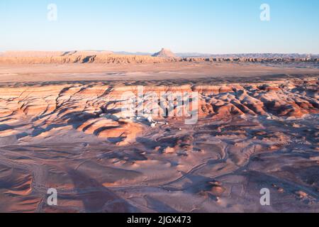 Zone de la station de recherche Mars dans le désert près de Hanksville Utah, Etats-Unis. Banque D'Images