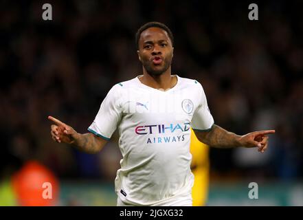 Photo du dossier en date du 11-05-2022 de Raheem Sterling de Manchester City qui Chelsea ont signé un contrat de cinq ans. Date de publication : mercredi 13 juillet 2022. Banque D'Images