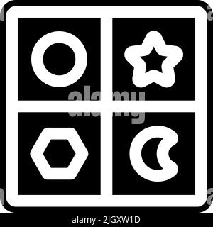 Icône de la forme maternelle . Illustration de Vecteur