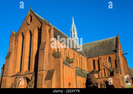 Glasgow, Écosse - 15 octobre 2021 : vue sur le Barony Hall, également connu sous le nom de Barony Church, situé sur Castle Street dans la ville de Glasgow, à Scotlan Banque D'Images