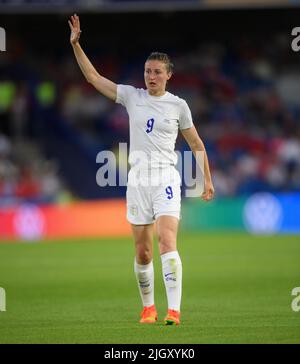 11 juillet 2022 - Angleterre contre Norvège - UEFA Women's Euro 2022 - Groupe A - Brighton & Hove Community Stadium Ellen White, Angleterre, lors du match contre la Norvège. Crédit photo : © Mark pain / Alamy Live News Banque D'Images