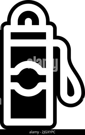 Icône bouteille merchandising . Illustration de Vecteur