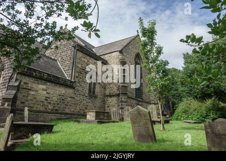 All Saints Church, à Otley, West Yorkshire, Royaume-Uni. Banque D'Images