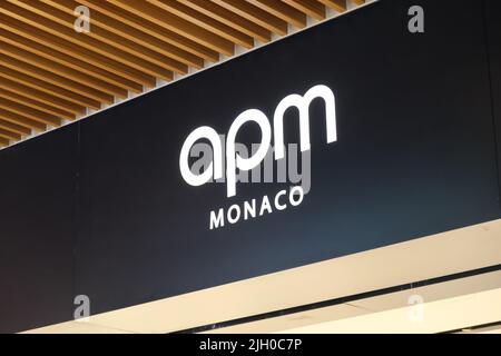 Apm monaco logo Banque de photographies et d images haute