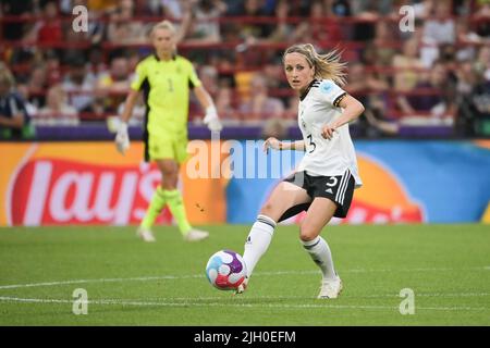 Londres, Royaume-Uni. 12th juillet 2022. Football, femmes: Championnat d'Europe, Allemagne - Espagne, cycle préliminaire, Groupe B, Matchday 2, Brentford Community Stadium : Kathrin Hendrich en Allemagne. Credit: Sebastian Gollnow/dpa/Alay Live News Banque D'Images