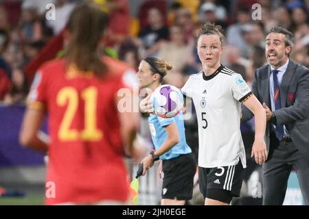 Londres, Royaume-Uni. 12th juillet 2022. Football, femmes: Championnat d'Europe, Allemagne - Espagne, cycle préliminaire, Groupe B, Matchday 2, Stade communautaire de Brentford : Marina Hegering en Allemagne. Credit: Sebastian Gollnow/dpa/Alay Live News Banque D'Images