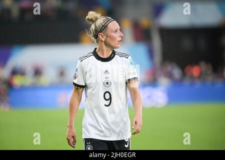 Londres, Royaume-Uni. 12th juillet 2022. Football, femmes: Championnat d'Europe, Allemagne - Espagne, cycle préliminaire, Groupe B, Matchday 2, Stade communautaire de Brentford : Svenja Huth en Allemagne. Credit: Sebastian Gollnow/dpa/Alay Live News Banque D'Images