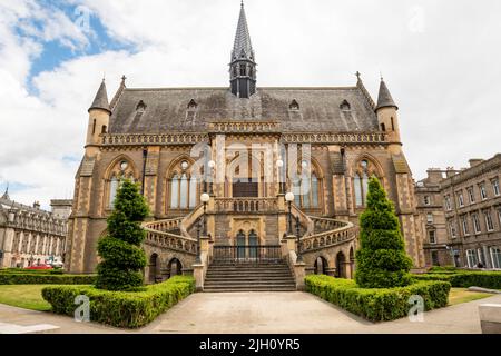 The McManus: Dundee's Art Gallery and Museum, a été conçu par George Gilbert Scott. Banque D'Images