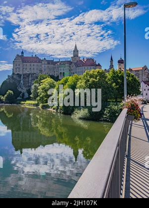 BADE-WURTEMBERG : Schloss Sigmaringen Banque D'Images