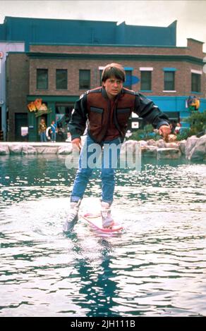 MICHAEL J. FOX, RETOUR VERS LE FUTUR PART II, 1989 Banque D'Images