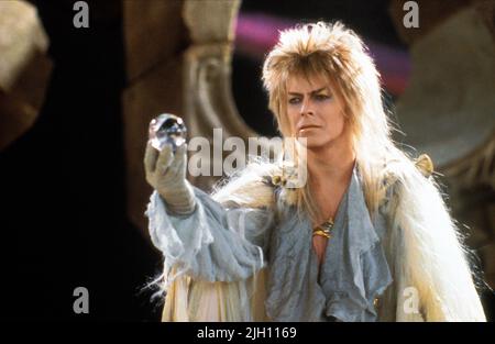 DAVID BOWIE, Labyrinthe, 1986 Banque D'Images