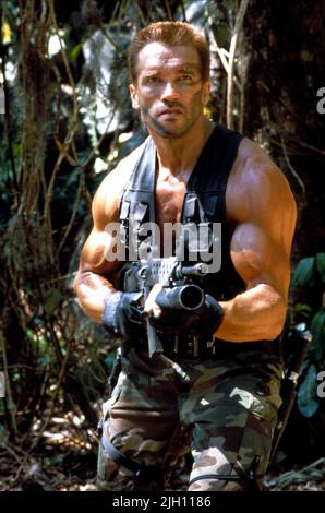 ARNOLD SCHWARZENEGGER, Predator, 1987 Banque D'Images